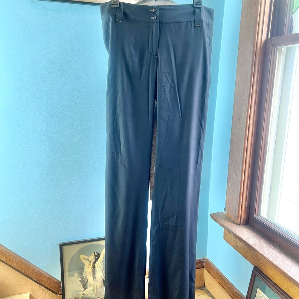 Marciano Black Silk Pants